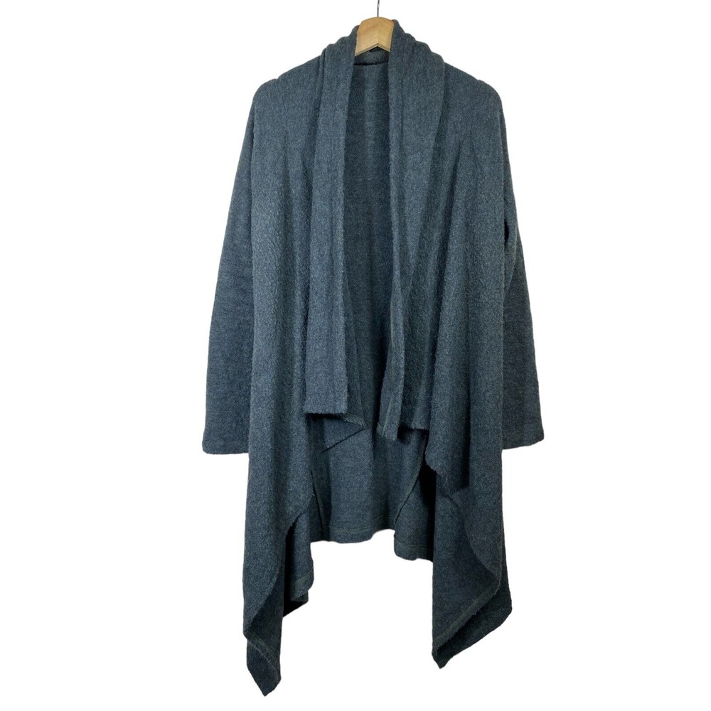 Bryn Walker Open Front Cardigan Duster Sz S Alpaca Wool Blend Sweater Lagenlook